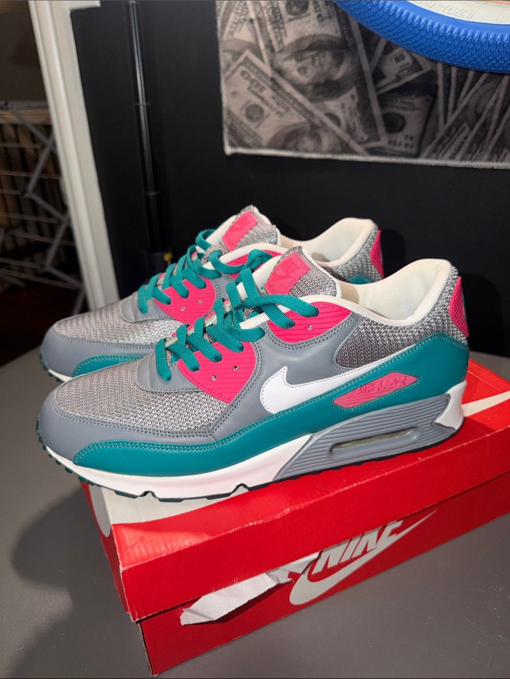 New Nike ID Air Max 90 “ 1 of a Kind “ men’s size 12.